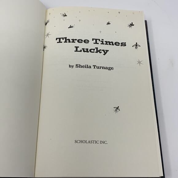 Newberry Honor Book Three Times Lucky Children's Book By Sheila Turnage - Picture 6 of 7